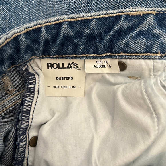 ROLLA's Dusters High Rise Slim Jean Size 28 - Picture 16 of 17